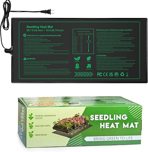NAMOTEK Paquete de 1 alfombrilla térmica para plántulas