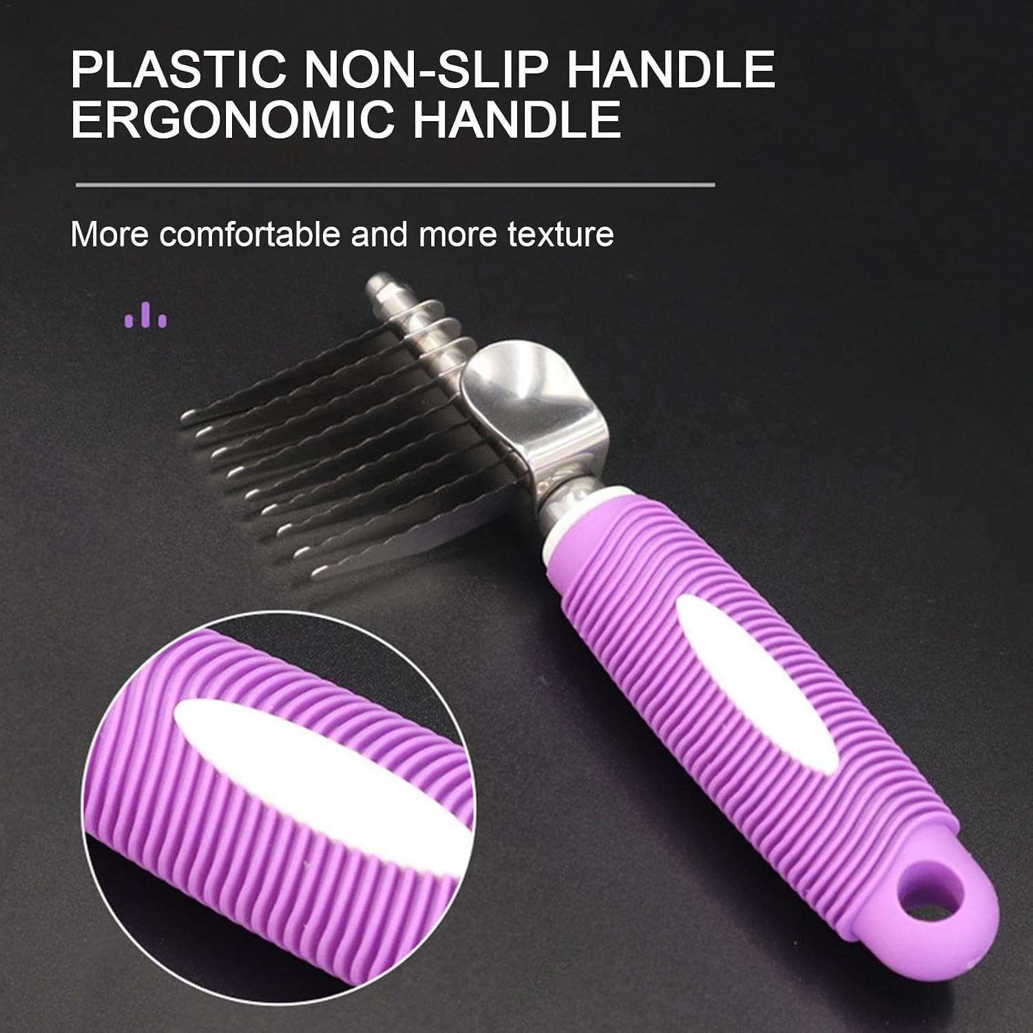 Dog Deshedding Brush | Dog Grooming Deshedding Brush | Undercoat Grooming Brush, Dog Hair Detangling Brush, Pet Grooming Deshedding Brush, Cat Shedding Tool, Deshedding Comb for Dogs
