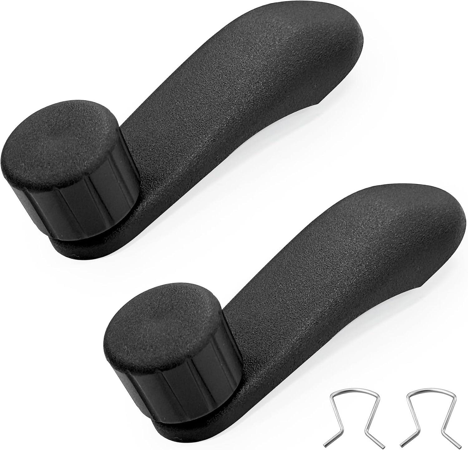 83341 Window Crank Handle Compatible with Select Cadillac Chevrolet GMC Models, Black (1pc)