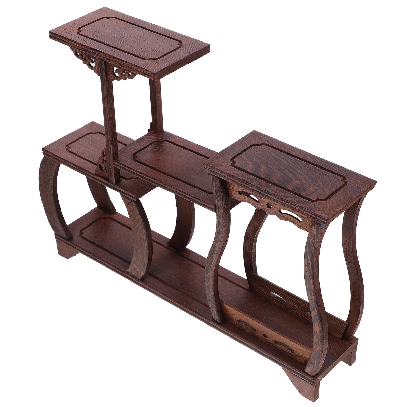 Présentoir de collection en bois pour organiser vos objets décoratifs dans le salon