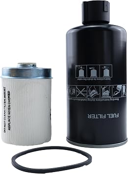 001081778R93 E006018618D1 Fuel Filter Kit Compatible with Mahindra 1533 4WD Gear T4 1538 HST 4WD T4 2538 HST Cabin T4 2645 Gear Cab 3540 PST Cabin T4