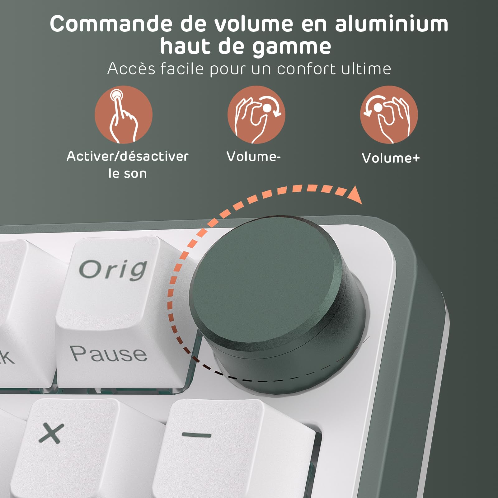 RK ROYAL KLUDGE C98 FR Clavier mécanique Jeu, commutateur magnétique Effet Hall, Filaire RGB 95%, déclenchement Rapide réglable, taux rafraîchissement 8KHz, Pilote Pro Web pour Mac&Win,French AZERTY