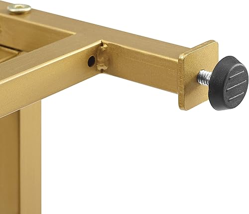 Miniatura 7 de Crosley Furniture Helena - Estantería con estantes de cristal, color dorado