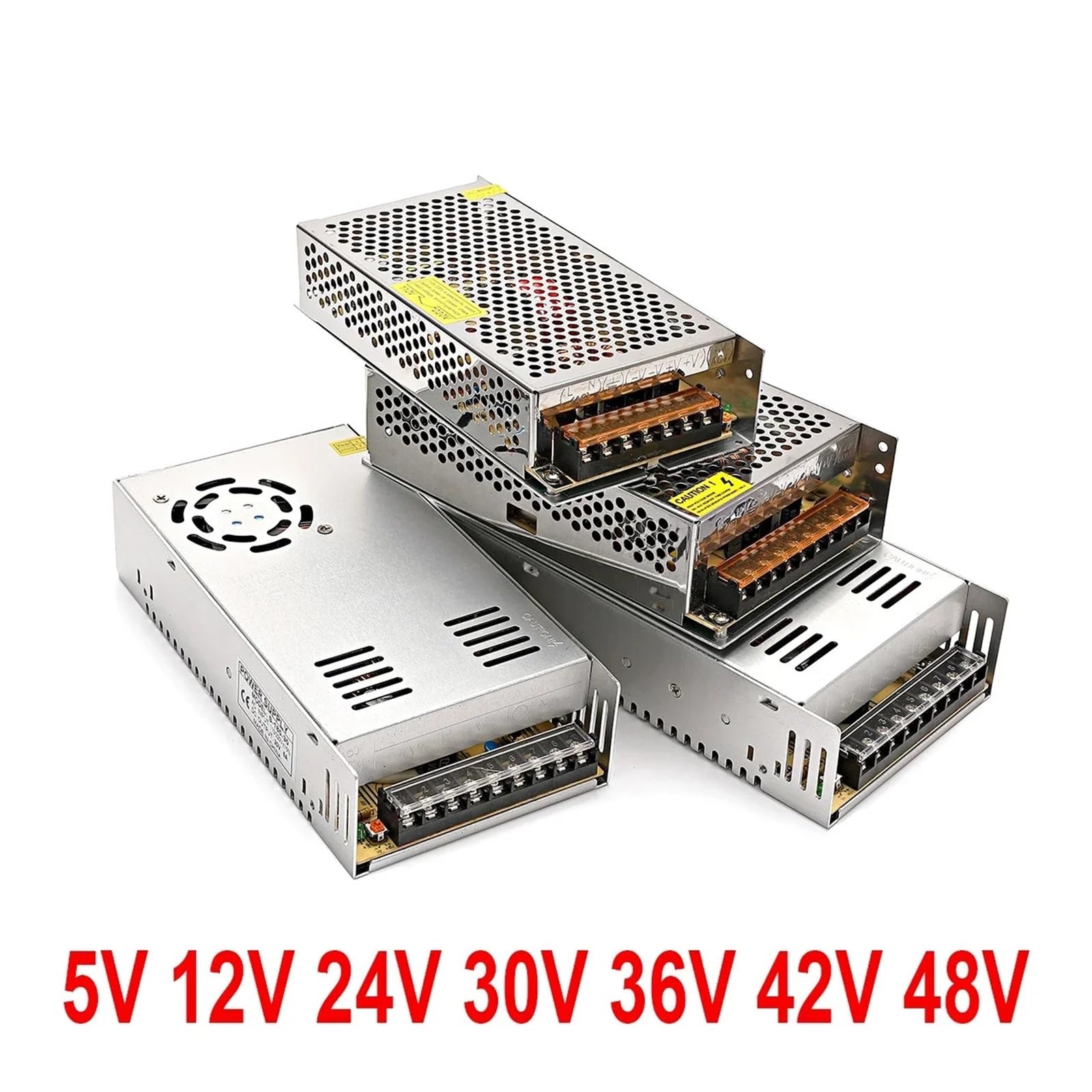 Fuente de alimentación for tiras LED, CA-CC 100-240 V a 12, 100 A, 1200 W, transformador conmutado