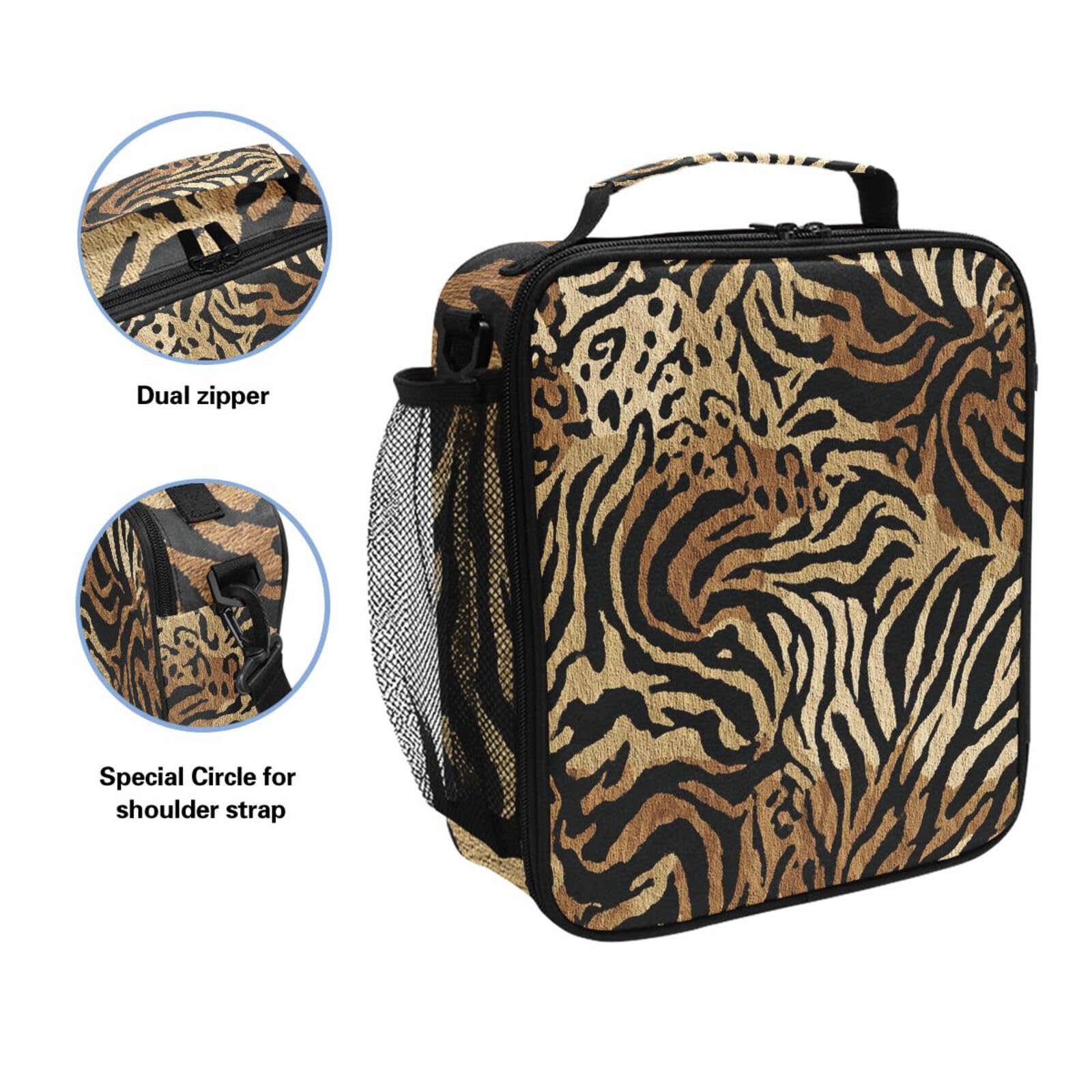 Amazon.com: Pfrewn Leopard Print Lunch Box for Women Leopard