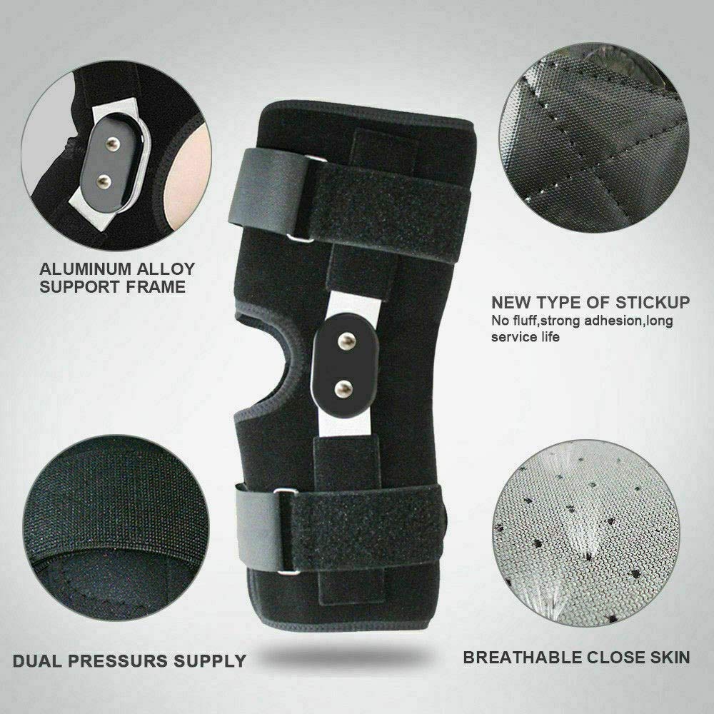 Soporte de Rodillera de rótula Abierta, estabilizadores Laterales de compresión, para ACL hinchado, Lesiones de menisco, Artritis, tendinitis