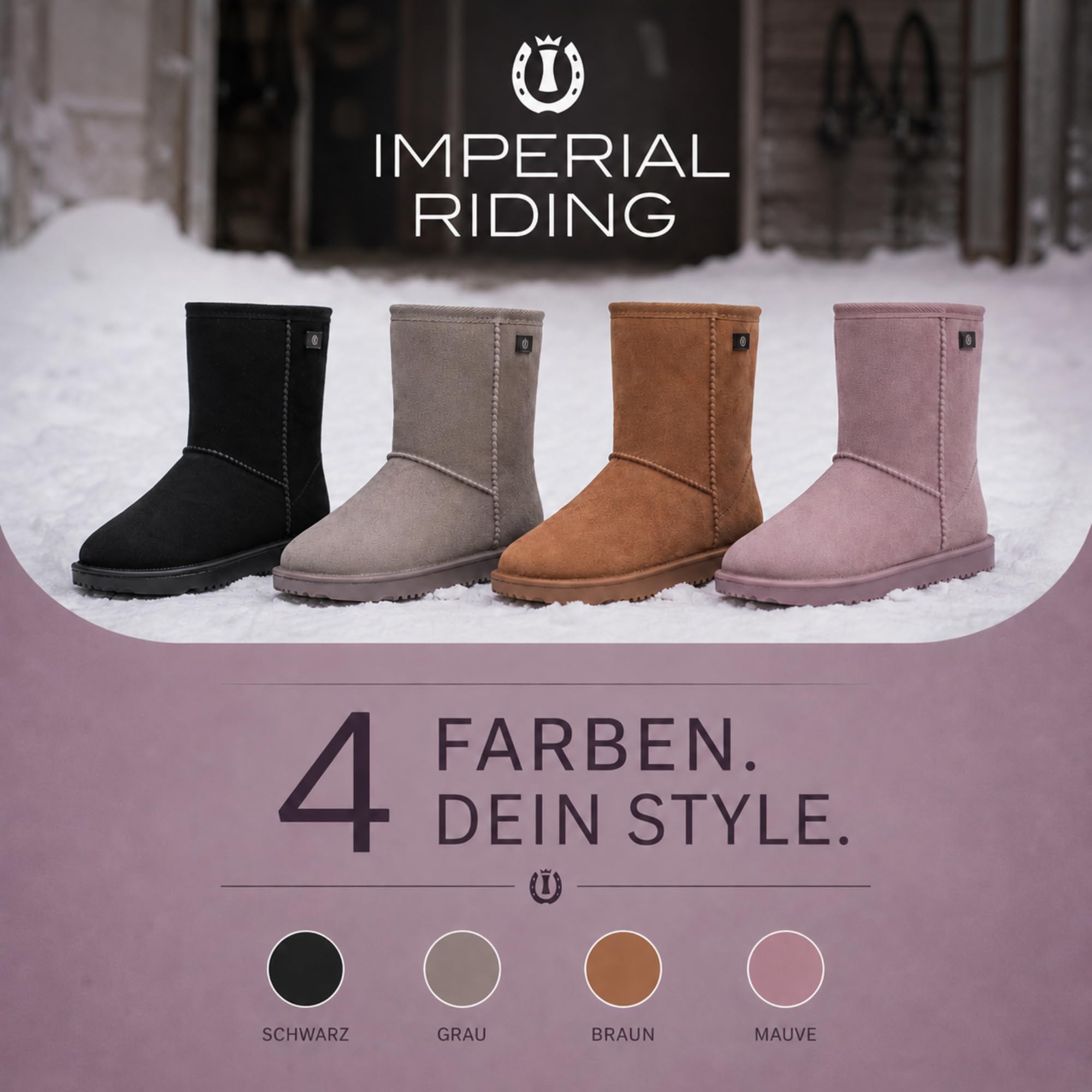 Imperial Riding Femme Stable Boots Irhfreezy Botte de Neige
