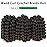 Crochet Braids Hair 8 Inch 3 Pack Jamaican Bounce Wand Curl Crochet Hair Synthetic Braiding Hair Extension Twist Crochet Hair (3 PCS, T30)