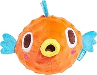 BarkBox Air Head Rip & Reveal Plush Dog Toy with Hidden Spiky Squeaker Ball - Crinkle Interactive Fun for Medium Large Dogs