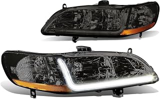 DNA Motoring HL-LB-HA98-SM-AB Headlight (Driver & Passenger Side)