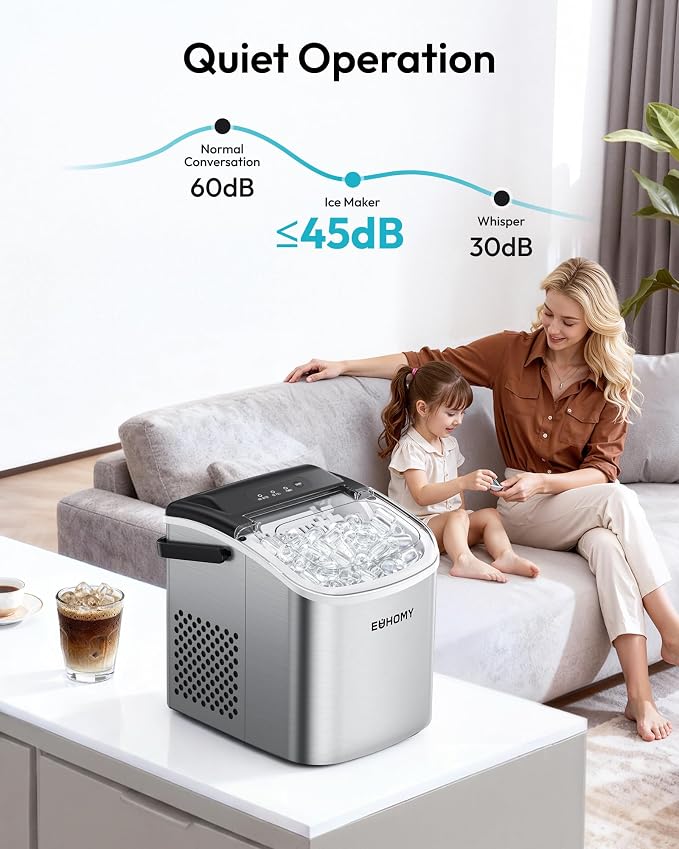 Máquina para fabricar hielo EUHOMY miniatura 9
