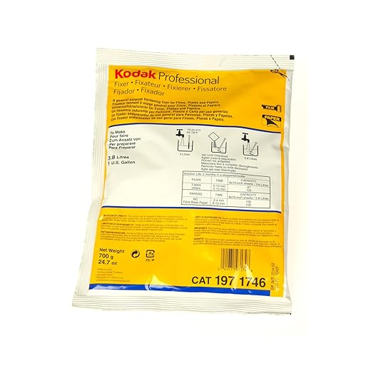 Fixer for paper and film, 1Gallon mix