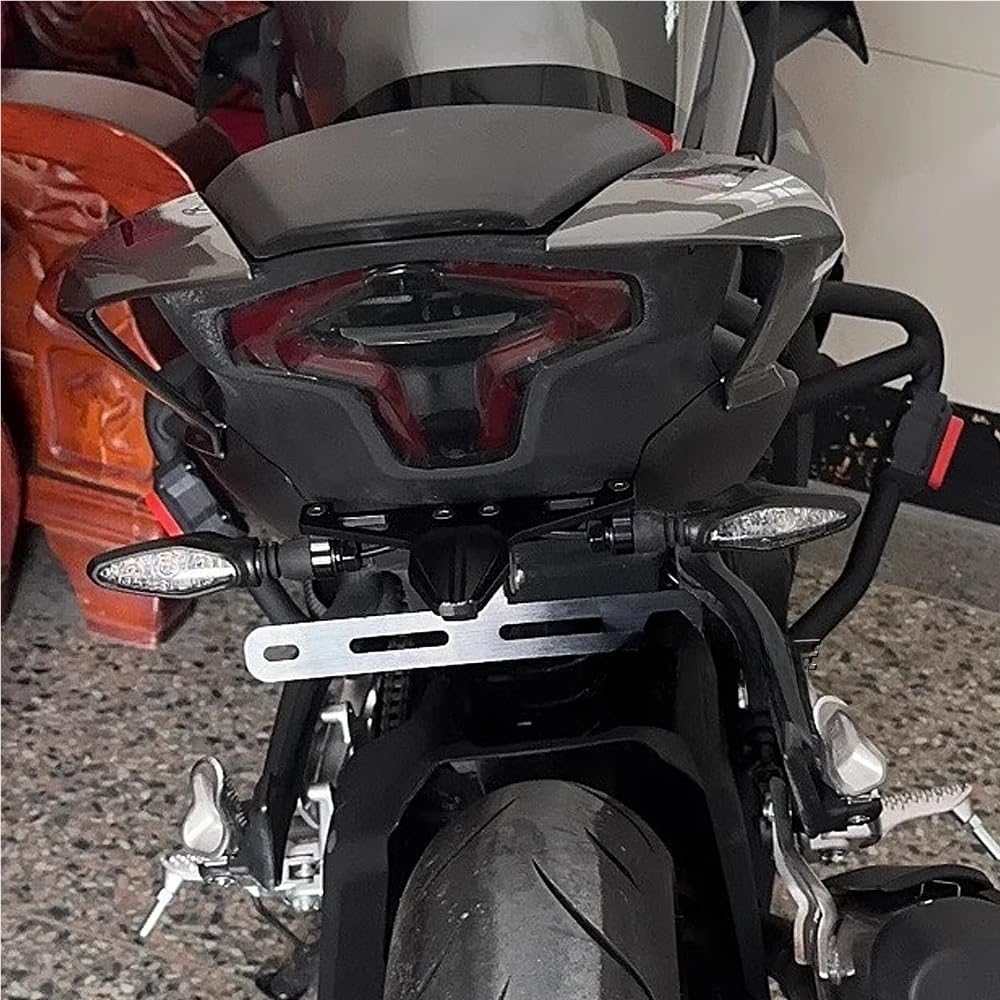 Portatarga Accessori per staffa in alluminio per supporto targa posteriore per moto per 450 SR 450SR 450sr 2022 2023 2024