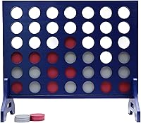 Vista 45 de Tailgating Pros Cuatro en una fila de color azul marino premium con funda de transporte - Juego de patio al aire libre de gran tamaño Jumbo