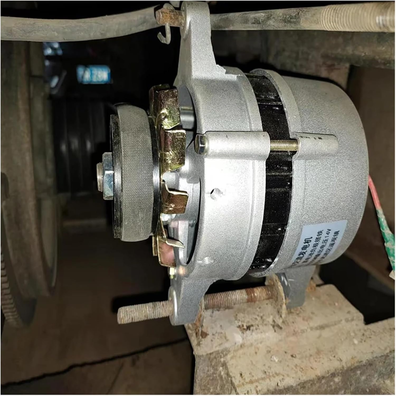 AC Permanent Magnet Brushless High Power Generator Brushless Alternator Pulley Permanent Magnet 12V 24V 800W1000W 2000W(12V,1000W)