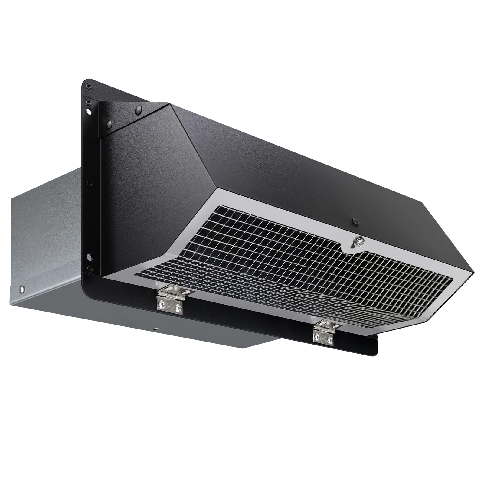 Wall Vent Cap for Microwave Exhaust,Range Hood Vent,Kitchen/Bath Ventilation Fan Outside Vent,Stove Ventilation,Wall Exhaust Vent Kit Vent Hood Wall Cap for 3-1/4" x 10" Duct,Black-image-31