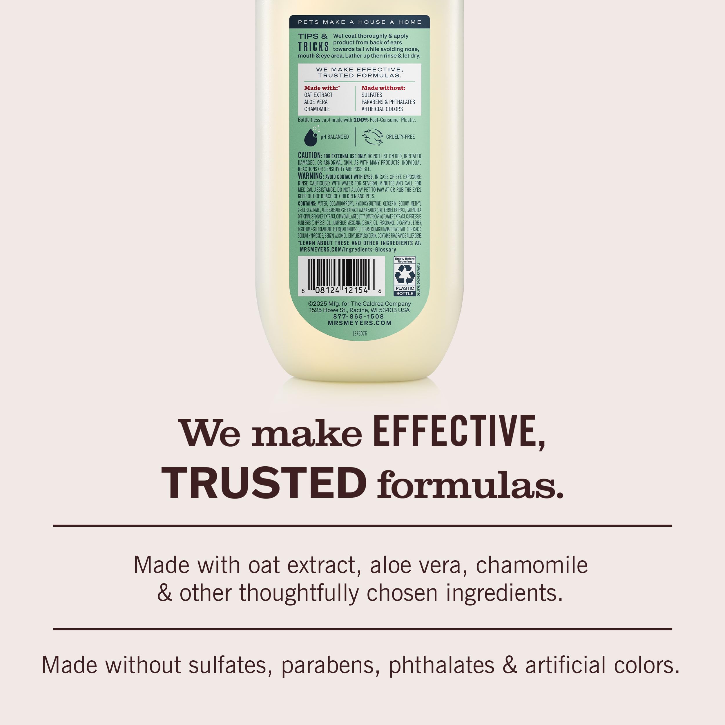 MRS. MEYER'S Clean Day 3 in 1 Dog Shampoo, Sweet Chamomile Scent, 14oz - image 5