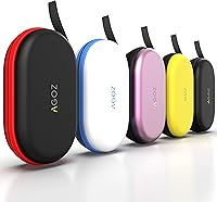 Vista 9 de AGOZ Estuche para inhalador de asma con cremallera Funda protectora médica con correa para la muñeca (morado)