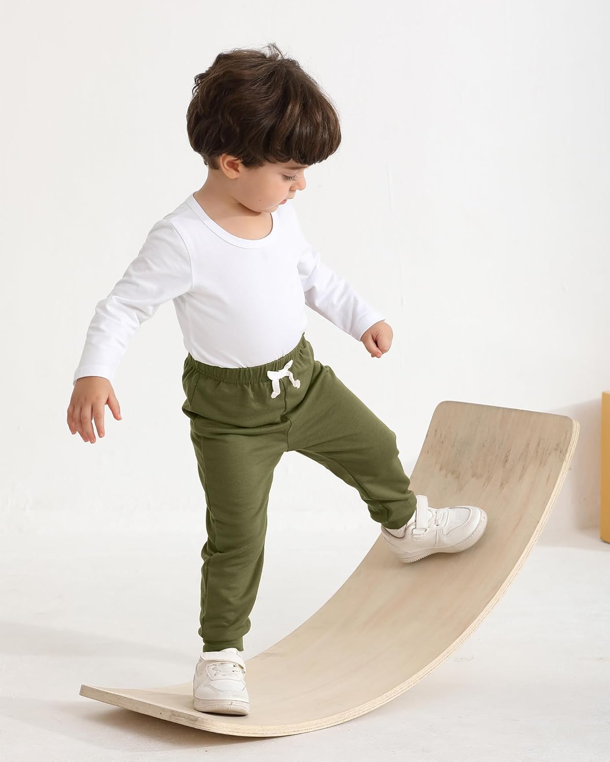 Baby Boy Pants 3 6 9 12 24 Months Toddler Boy Sweatpants Newborn Baby Sweatpants 2T 3T 3 Pack Infant Boys Pants - Image 2