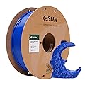 eSUN PLA Lite Filament 1.75mm, Modified 3D Printer PLA Filament, Dimensional Accuracy +/- 0.03mm, 1kg Spool (2.2 LBS) 3D Printing Filament for 3D Printer, Blue