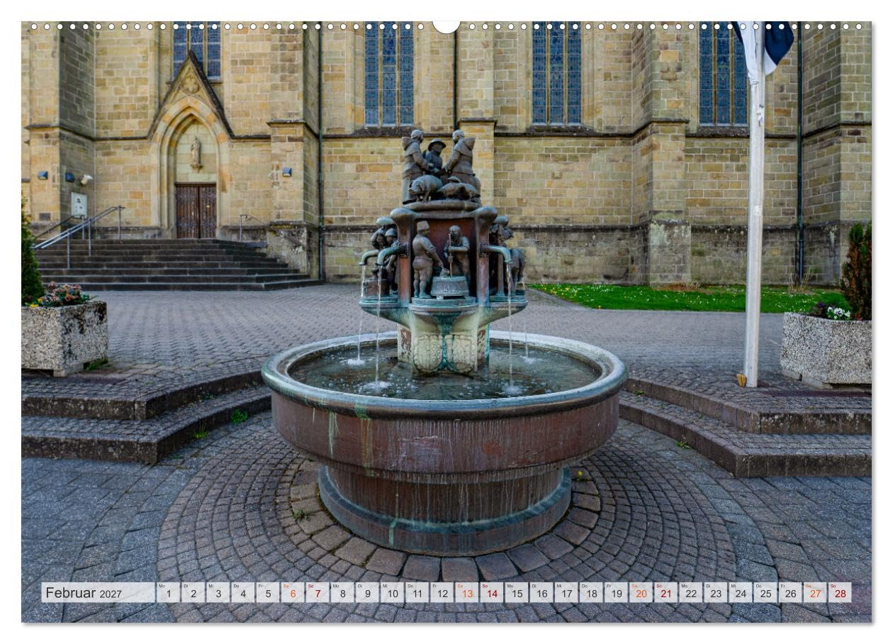 CALVENDO - Warstein Impressionen (hochwertiger Premium Wandkalender 2027 DIN A2 quer), Kunstdruck in Hochglanz: Eine geniale Auswahl der schönsten Bildmotive von Warstein