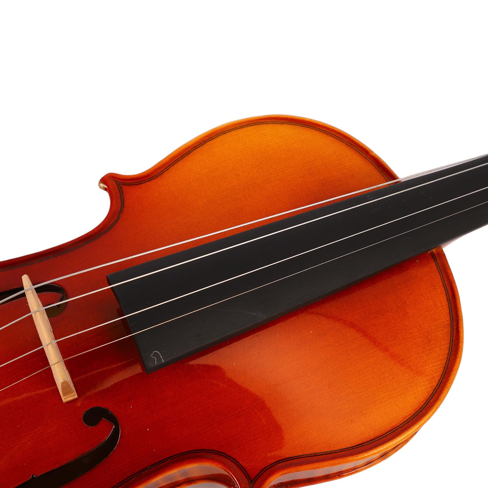 Generic Set di Violino per Principianti Realizzato a Mano Acustico con Motivo Tigre per Studenti Adulti Materiale in Abete Rosso 1 unità
