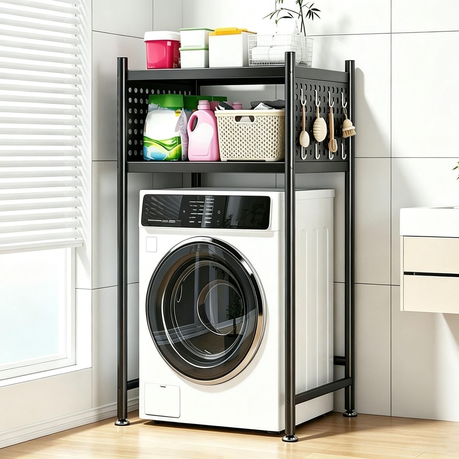 Generico Mobile Lavatrice Scaffale Bagno Salvaspazio Mobile Sopra WC