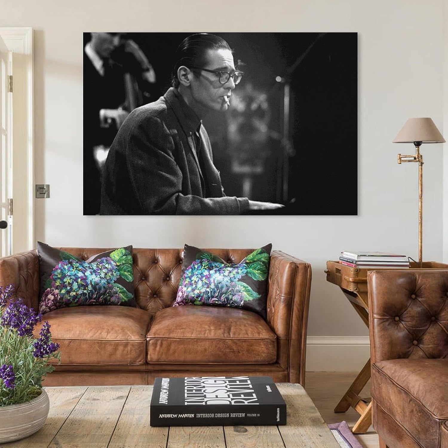 ビルエヴァンス最高のピアニストポスター 絵画 ポスター 印刷 ウォール