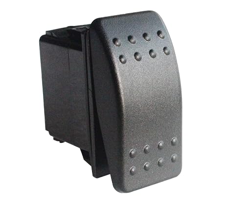 2 Pins Spst On-Off Rocker Switch Waterproof Replacement for Marine Boat