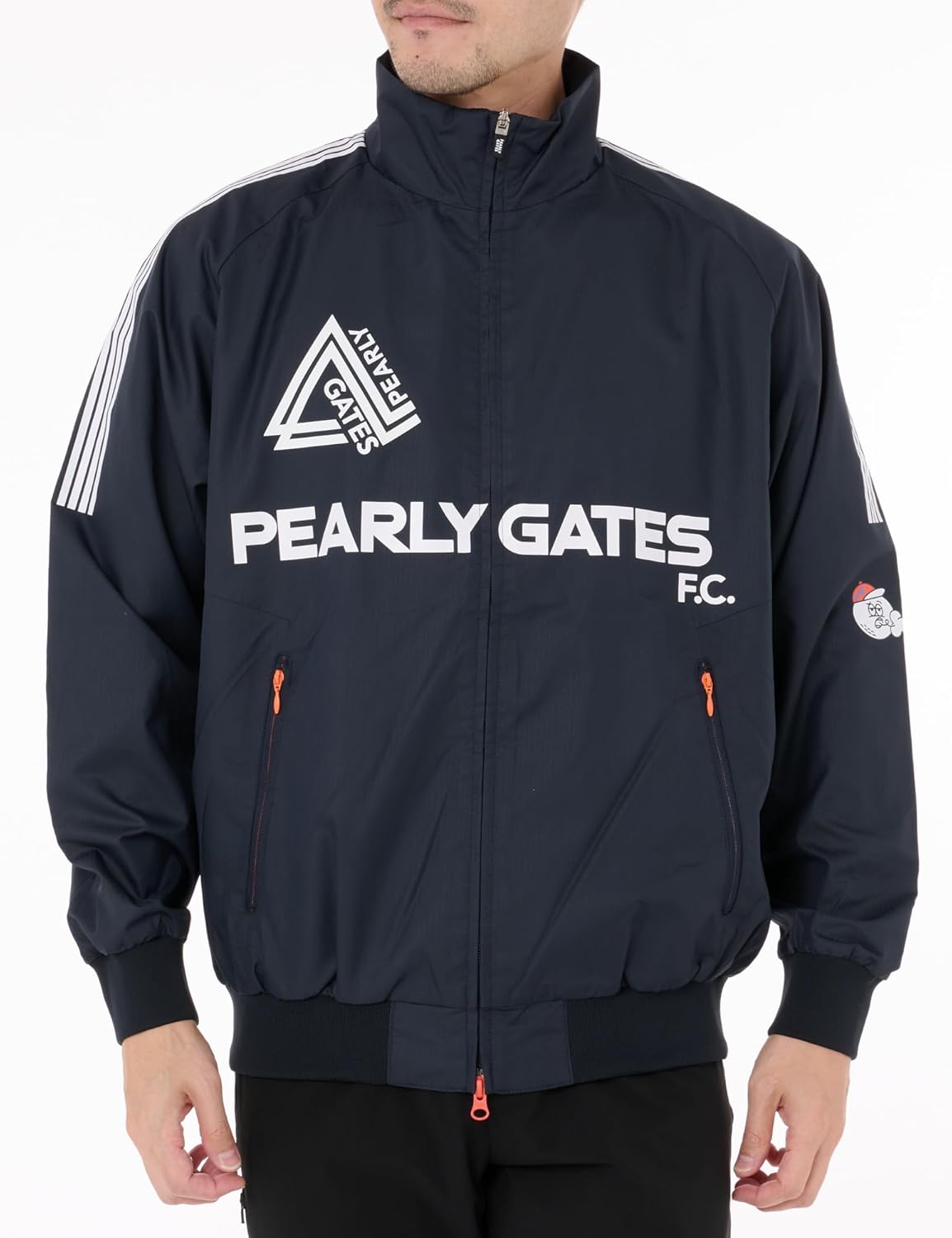 Amazon | [パーリーゲイツ] メンズ 撥水 フルジップブルゾン (保温性