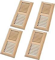 Vista 13 de Registro de piso de roble blanco de madera dura, cubierta de ventilación, 4 x 10 pulgadas, sin terminar Blanco (White Oak)