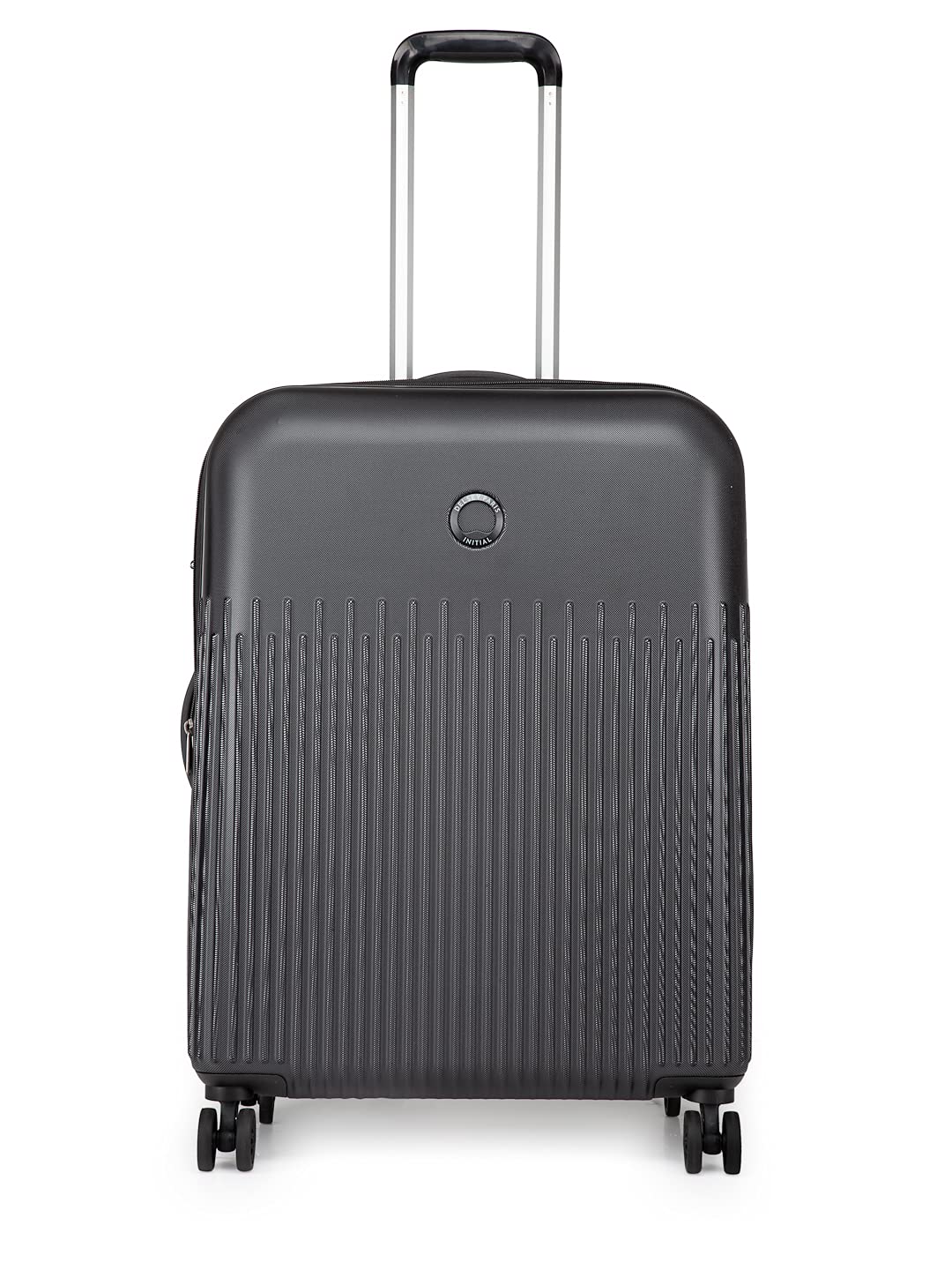 delsey paris Delsey Lima Polycarbonate 76 Cm 4 Double Wheel Black Expandable Hard Suitcase-picture-18