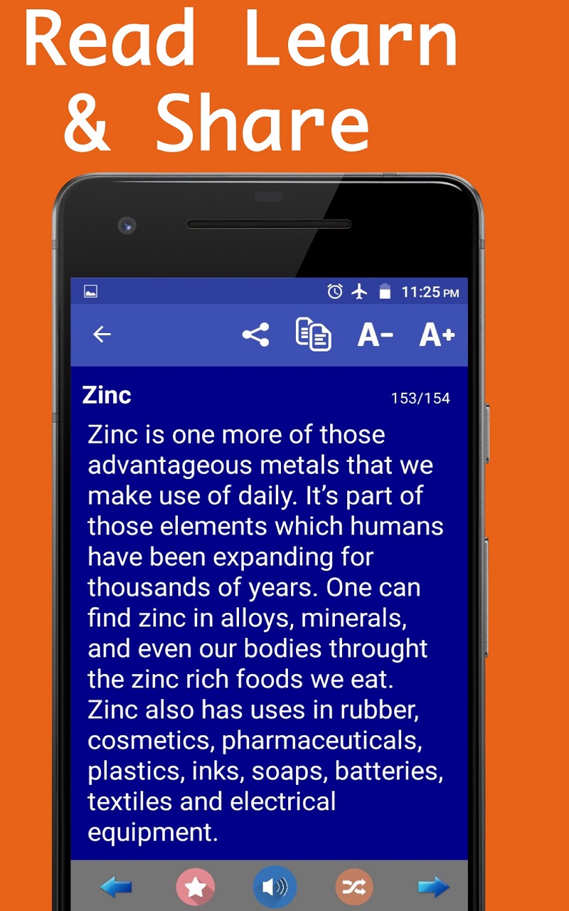 Chemical Elements / Periodic Table - App on Amazon Appstore