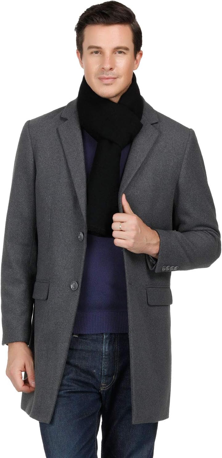Men’s Winter Scarf – Soft Warm Fashion Scarves for Cold Weather, Ideal Christmas & Holiday Gift