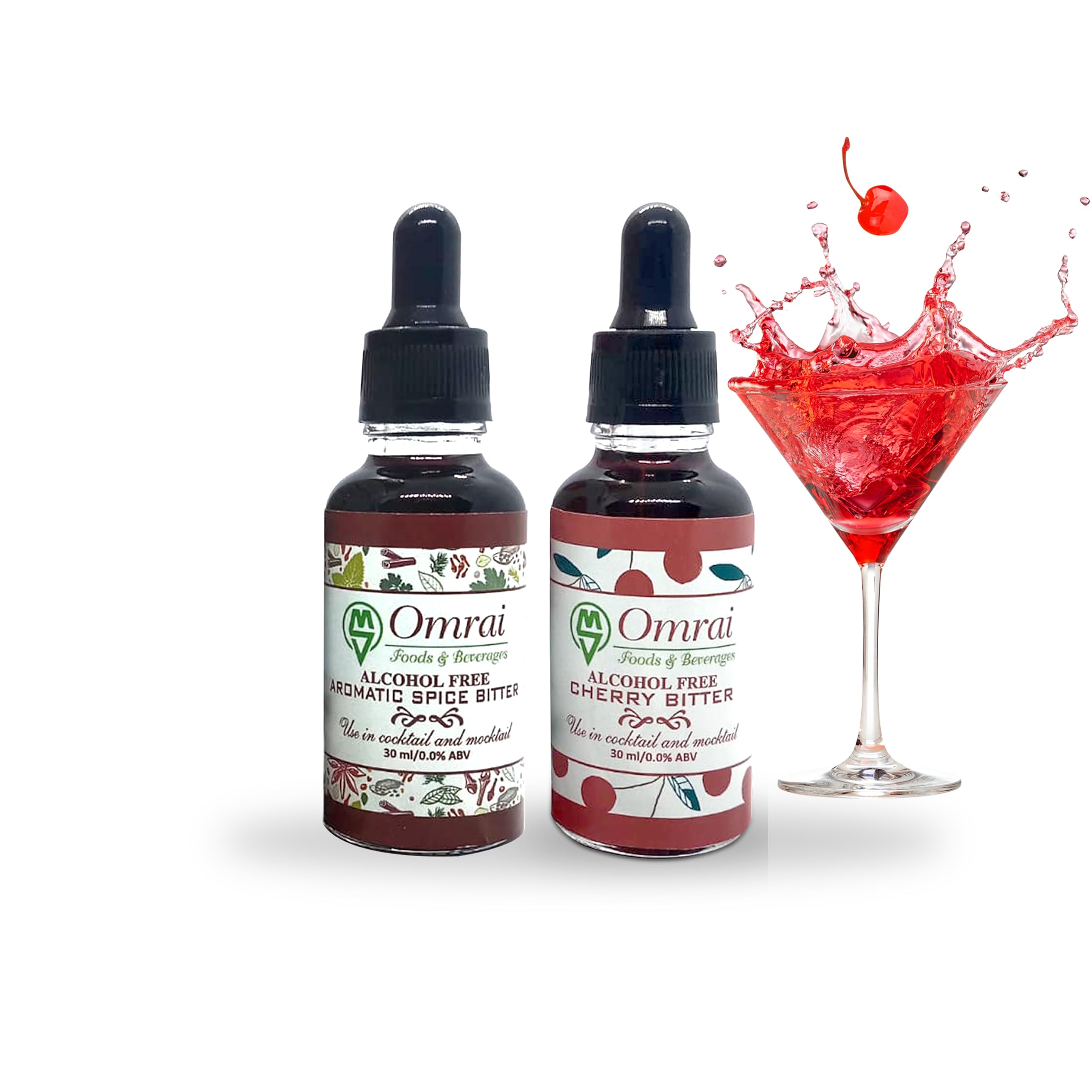 Omrai Foods Spice+Cherry Bitter for Taste Enhancer for Cocktail and Mocktail-image-14
