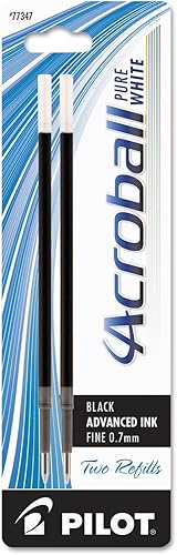 BolĂgrafo retráctil de tinta hĂbrida Acroball de Pilot Negro BolĂgrafo retráctil de tinta hĂbrida Acroball de Pilot Negro