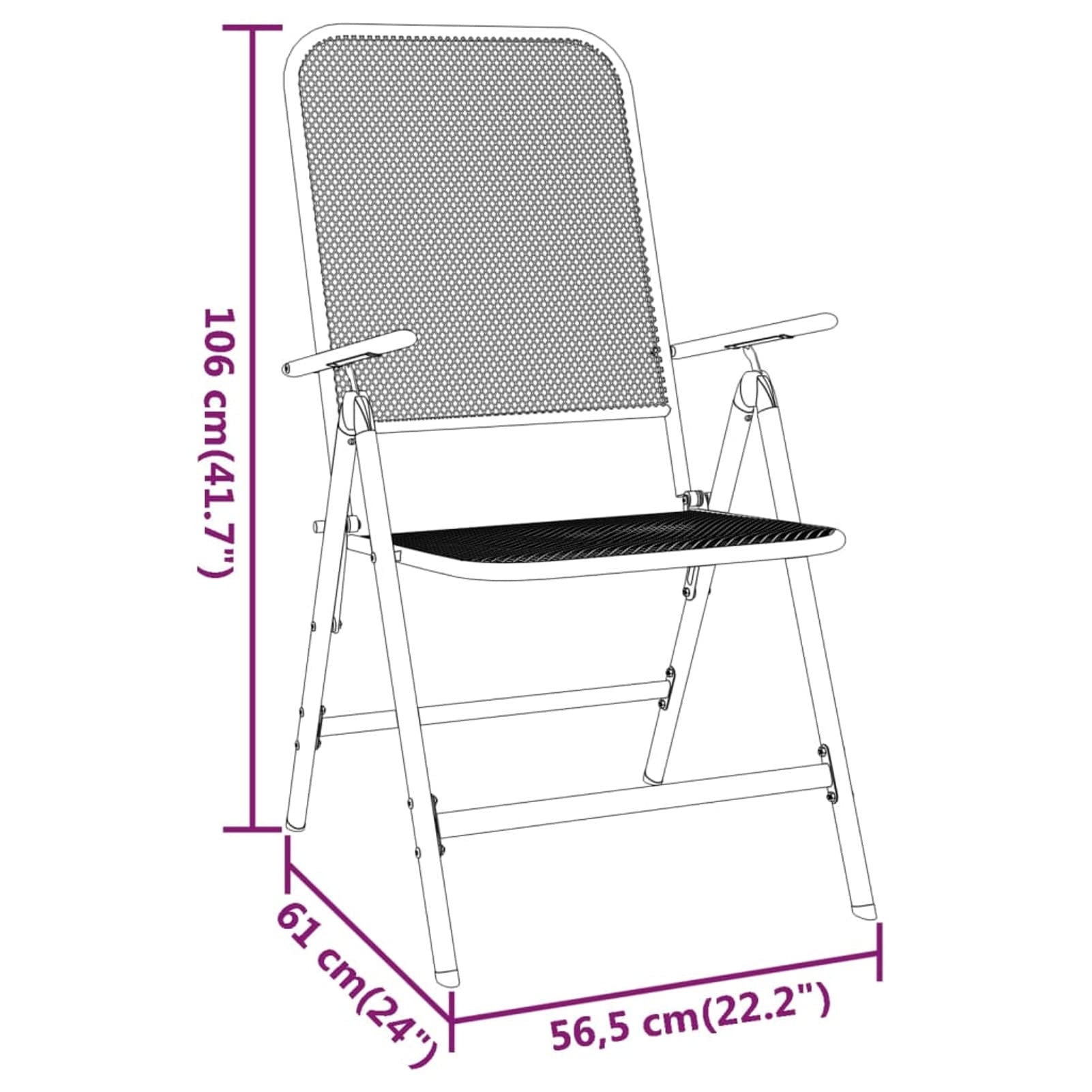 argos folding garden chair