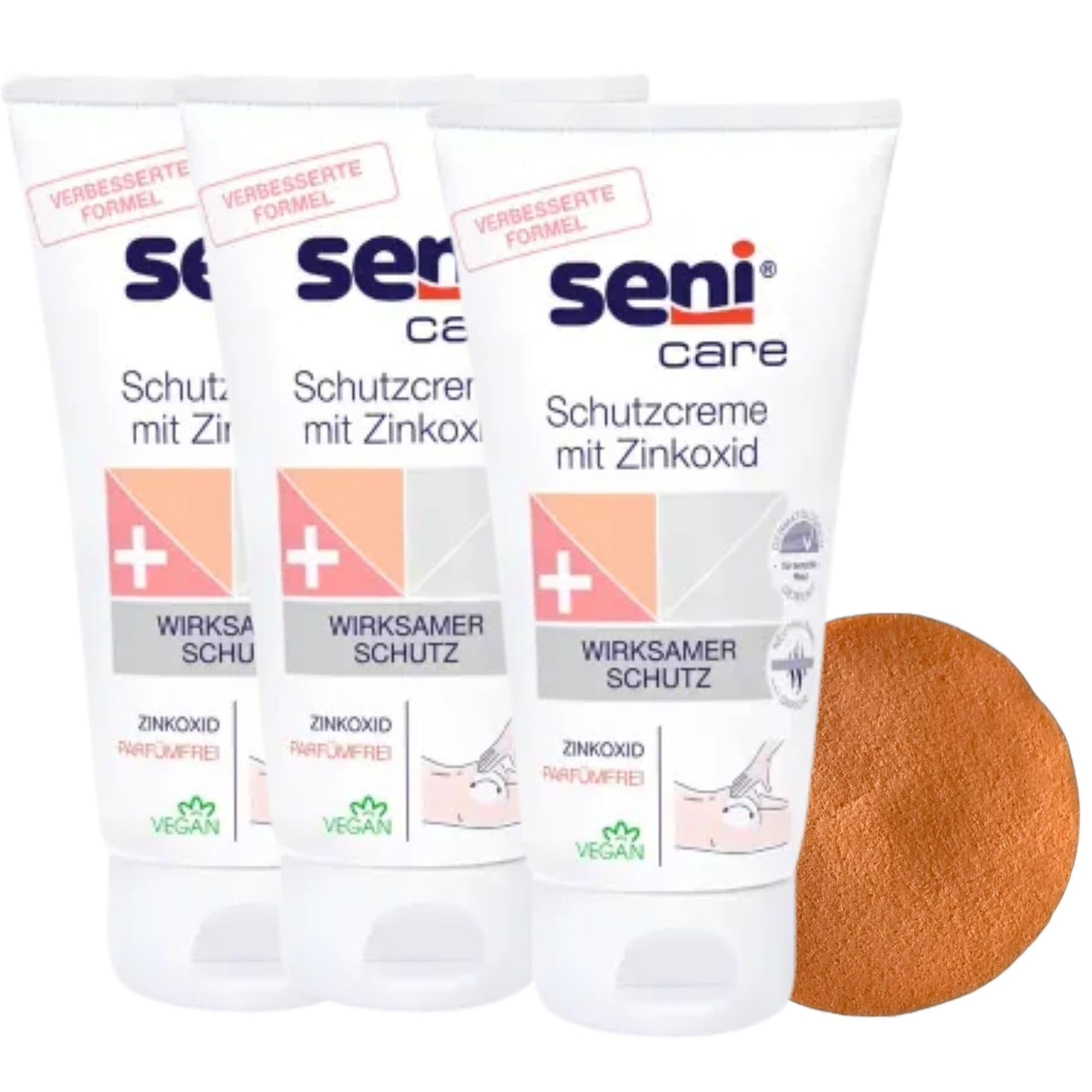 Seni Care Schutzcreme mit Zinkoxid – Hautschutz & Barrierecreme (450ml)