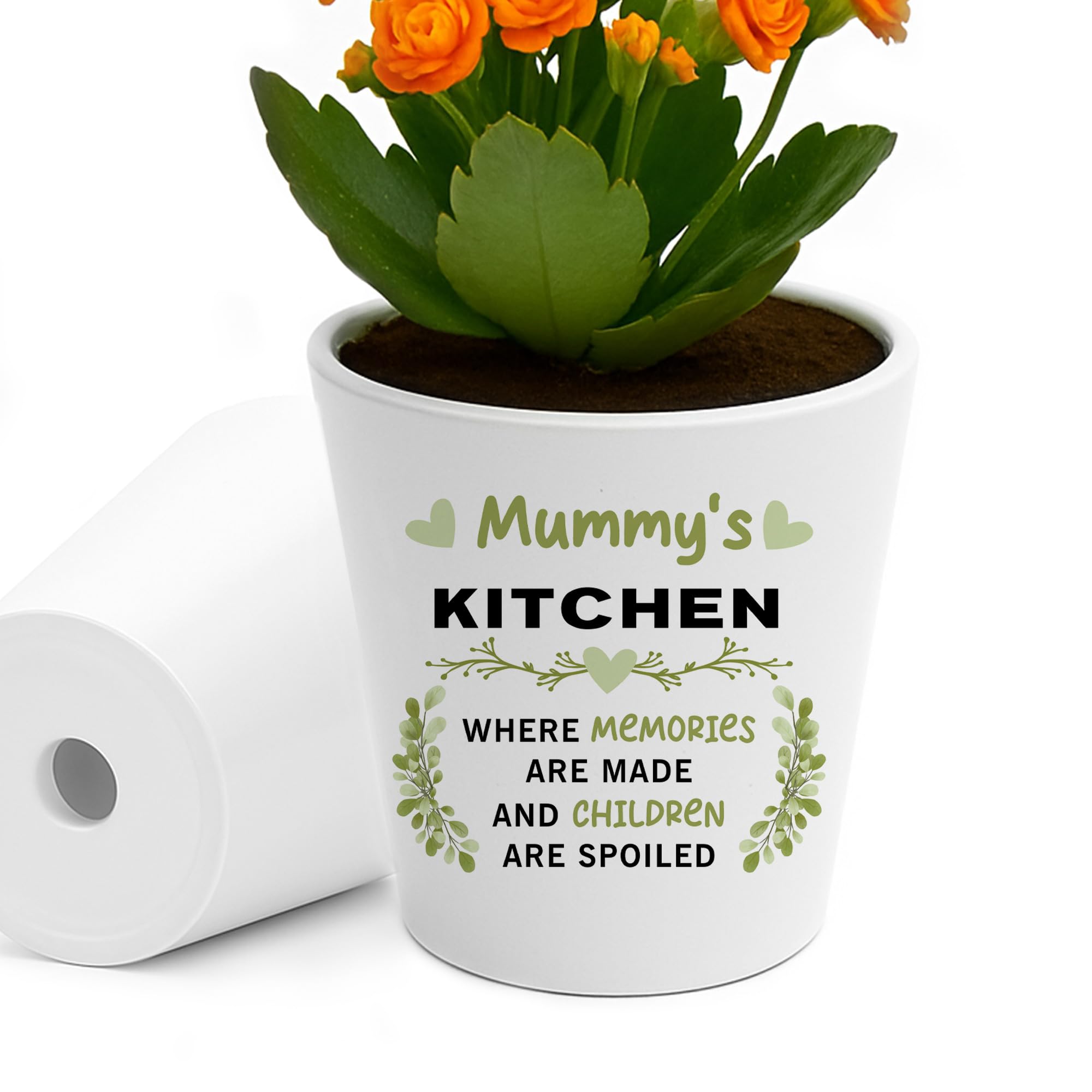 RED OCEAN For Mummy For Christmas Birthday Plant Pot Mummys Kitchen Present Mummy From Daughter Son Keepsake