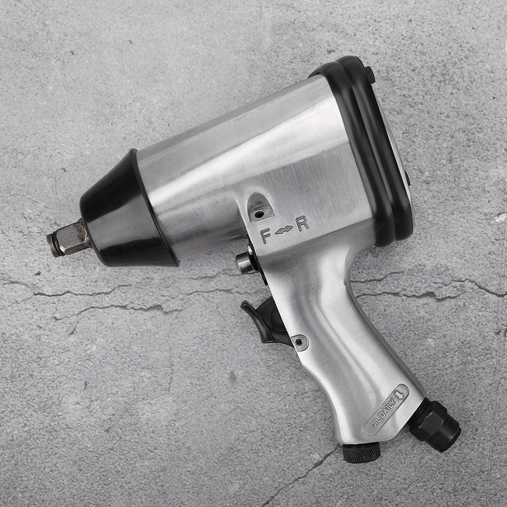 AMONIDA Pasuje do Klucza Pneumatycznego Mini 1/2 Cala Trwałe Narzędzie Dynamometryczne 350N·m do Naprawy Samochodów Stop Aluminium
