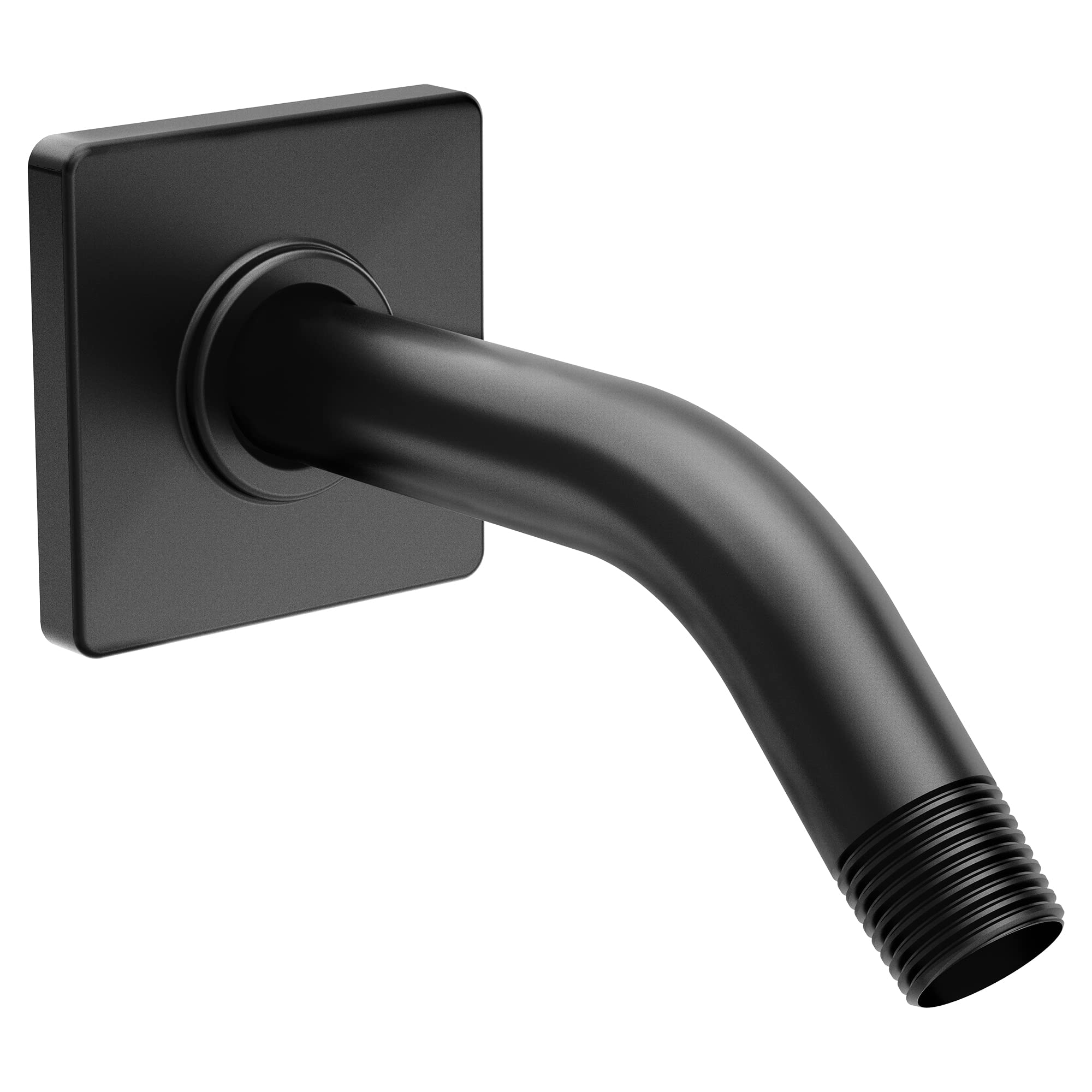 Moen S133BL 8-Inch Standard Shower Arm with Modern Square Flange