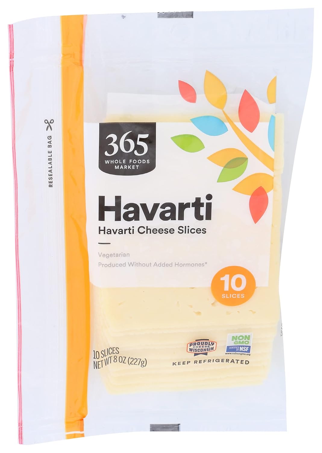 365 by Whole Foods Market, Havarti Sliced, 8 Ounce