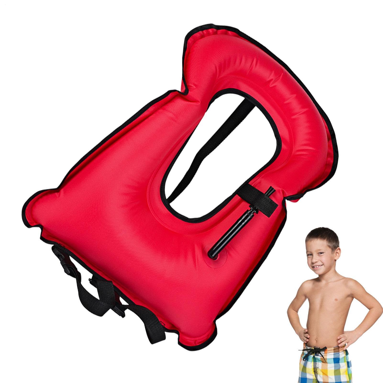 Gilet da snorkeling - Unità abitativa per sintetici gonfiabile e resistente Snorkel Life | per uomini e donne regolabili, forniture per la da diporto, carico massimo, 220 libbre, lib