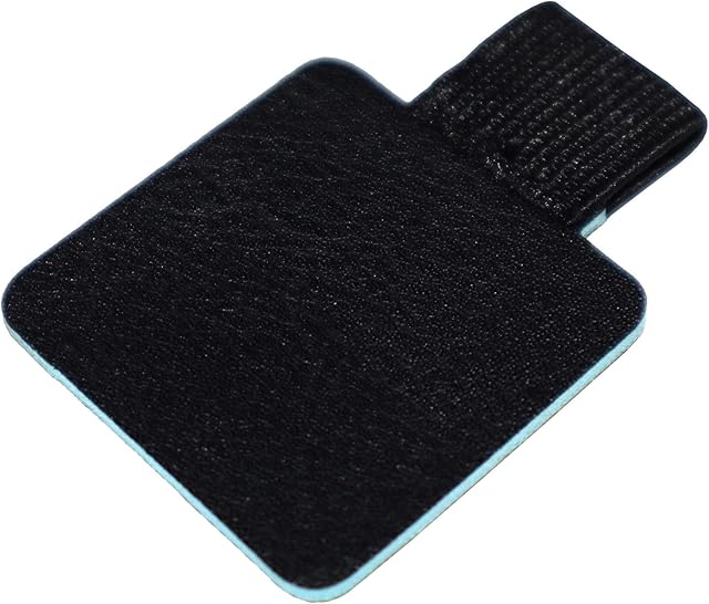 Black Pen Loop Pen Holder Self Adhesive Elastic Pencil Loop Faux Leather Stylus Pencil Holder Universal Fit for Notebooks Diaries Tablets Calendars Planner Journals Phones Clipboards (Black)