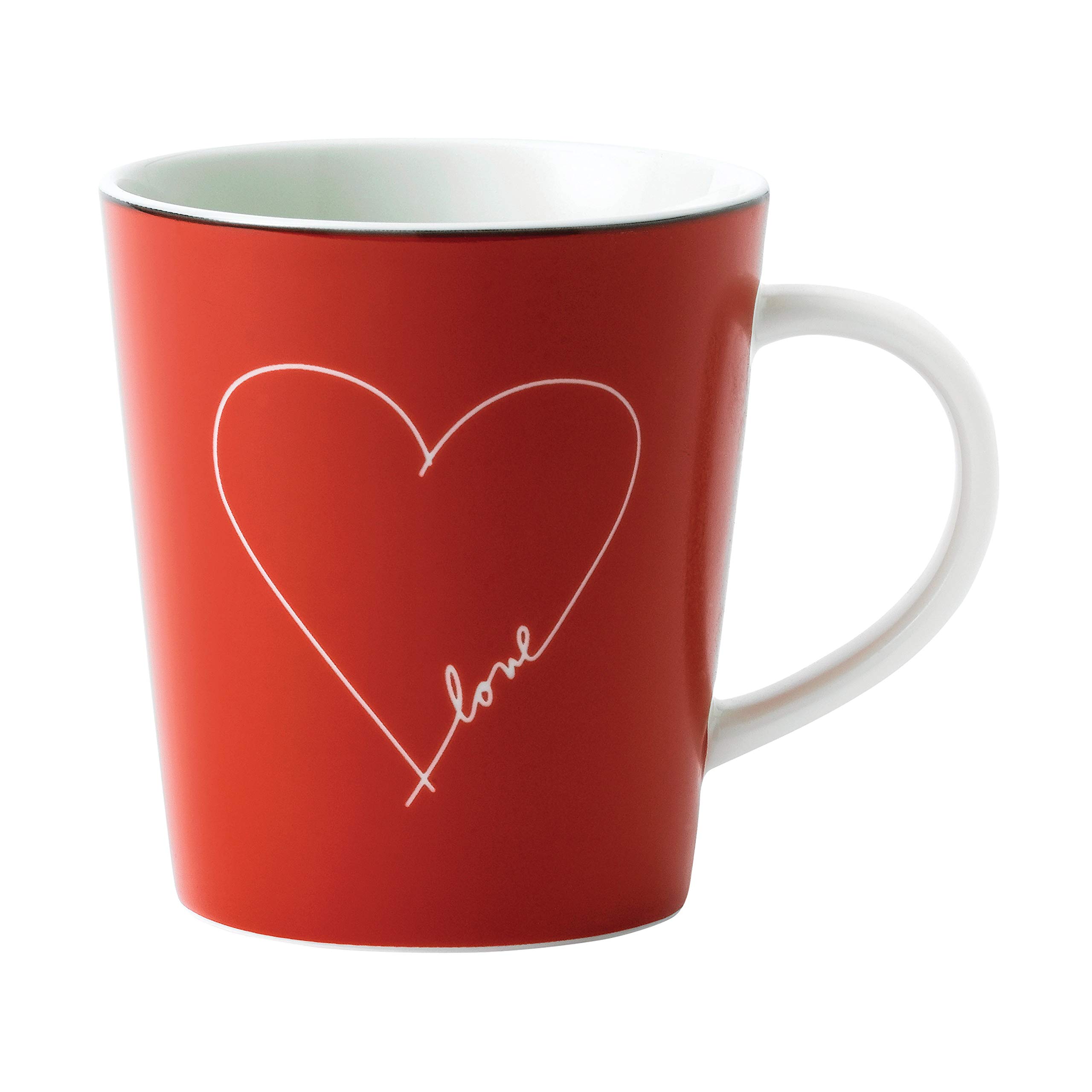 Amazon.com: Royal Doulton Ellen Degeneres Gift Set 40027943 Valentine Mug  475ml Red, Porcelain, 475 milliliters, Multi : Home & Kitchen