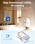 BAGSMART Cubes d'emballage suspendus pour le voyage, 6 Set Clear Imperméable Cubes d'emballage pour Valises, Organisateur de rangement pour le placard suspendu avec fermeture à glissière, poignées et crochet bébé rose