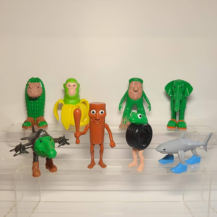 Italian Brainrot Figuren Kollektion - 8 Meme-Figuren Für Schreibtisch & Sammlung