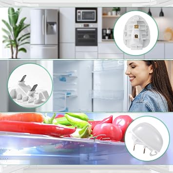 2pcs Refrigerator Led Fridge Freezer Light Bulb Replacement