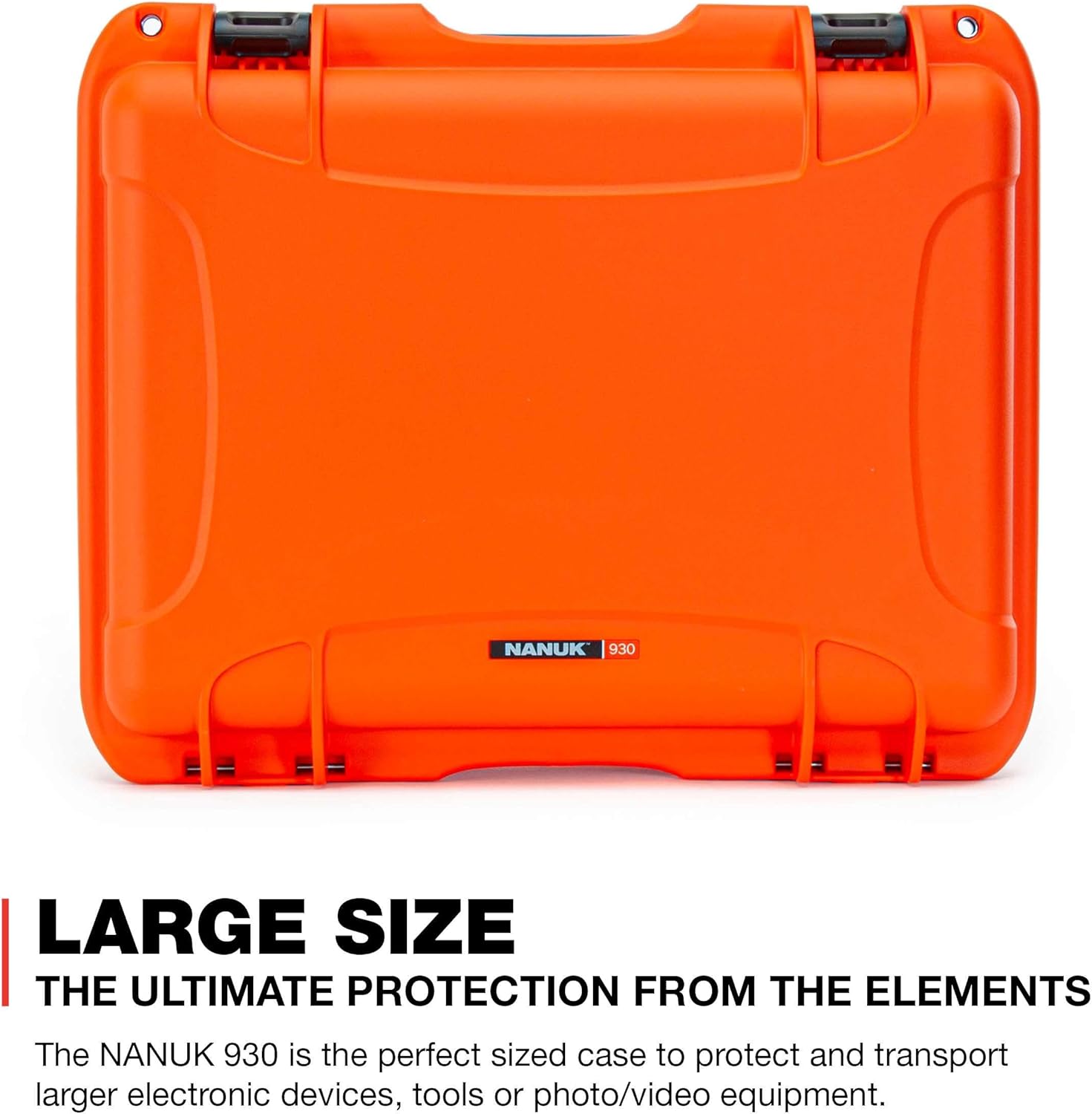 Nanuk 930 Waterproof Hard Case with Foam Insert for DJI Ronin RS 4/RS 4 Pro Combo - Orange