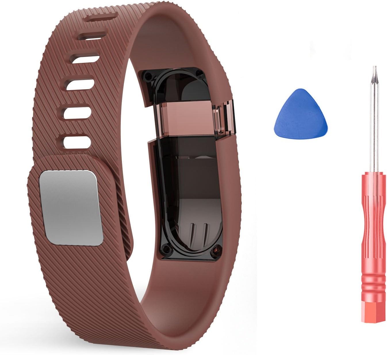 Bands Replacement for Fitbit Charge,Soft Rubber Adjustable Bands Wristband Straps for Fitbit Charge Tracker,Fitness Wristband